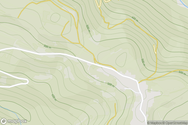 static Mapbox map