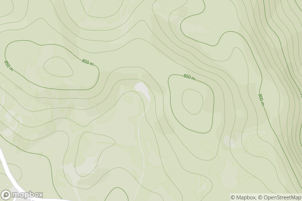 static Mapbox map