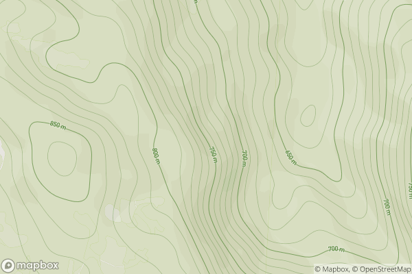static Mapbox map