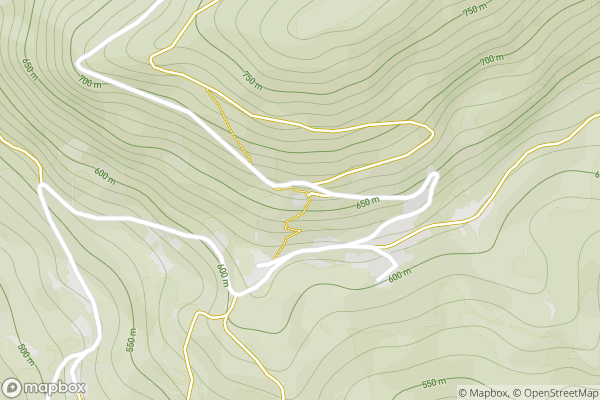 static Mapbox map