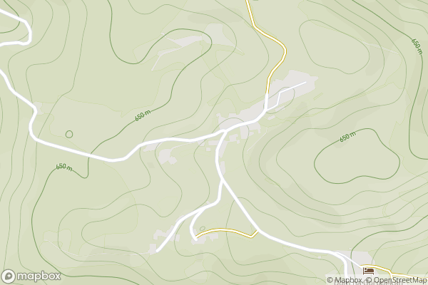 static Mapbox map
