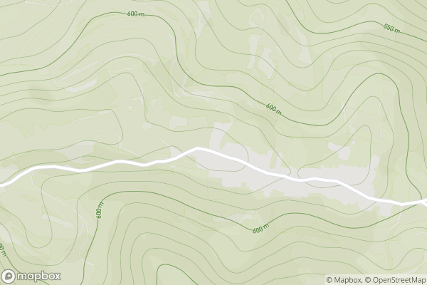 static Mapbox map