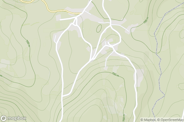 static Mapbox map