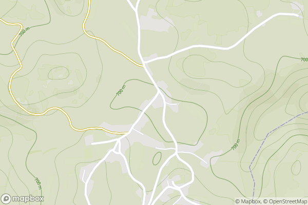 static Mapbox map