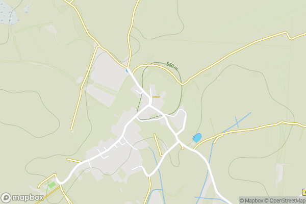 static Mapbox map
