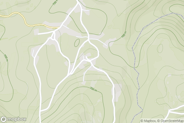 static Mapbox map