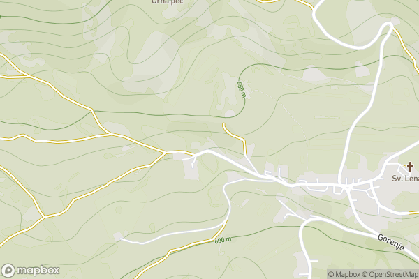 static Mapbox map