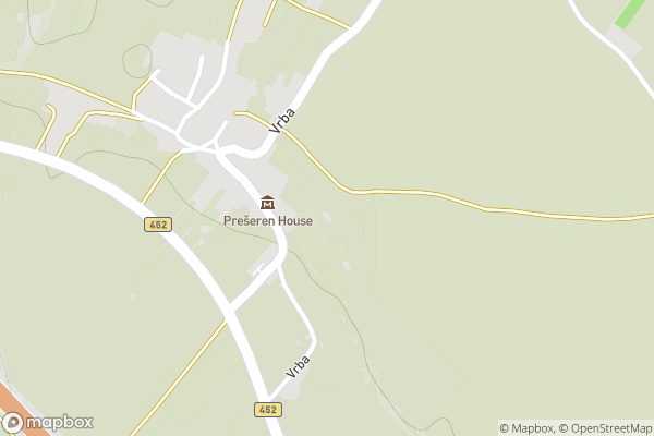 static Mapbox map