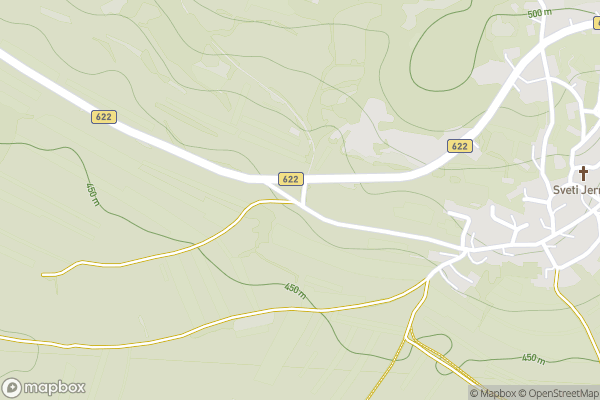 static Mapbox map