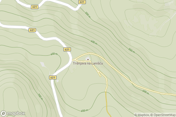 static Mapbox map