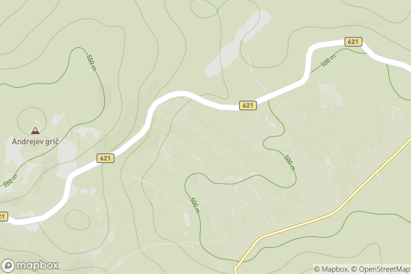static Mapbox map
