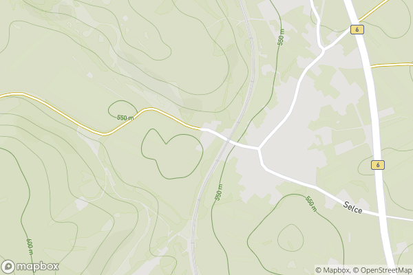 static Mapbox map