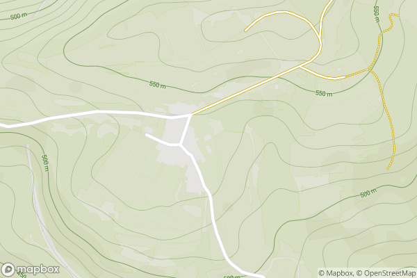 static Mapbox map