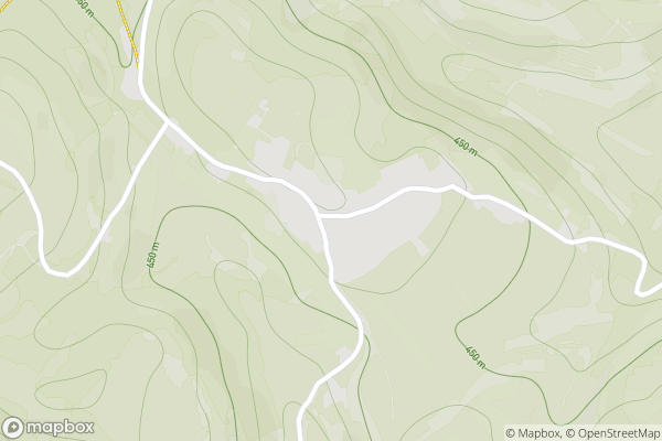 static Mapbox map