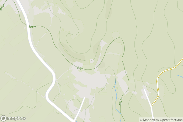 static Mapbox map