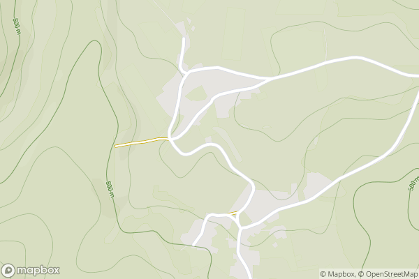 static Mapbox map