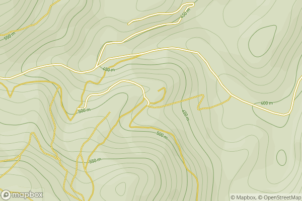 static Mapbox map