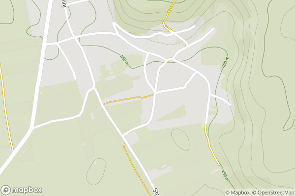 static Mapbox map