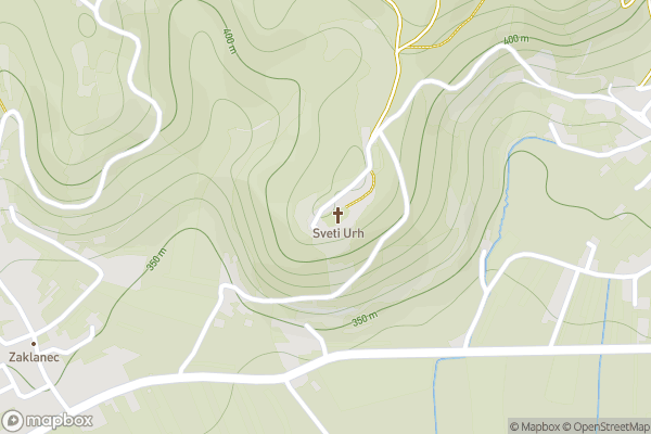 static Mapbox map