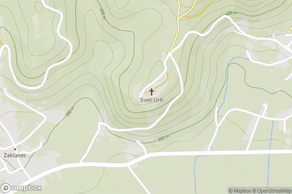 static Mapbox map