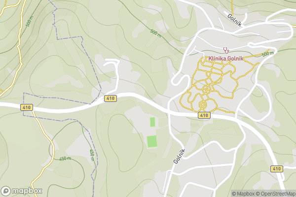 static Mapbox map