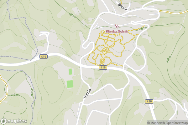 static Mapbox map