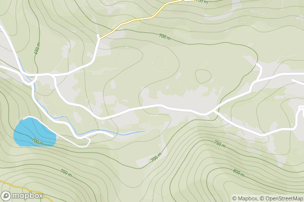 static Mapbox map