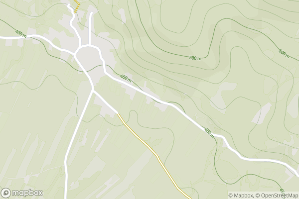 static Mapbox map