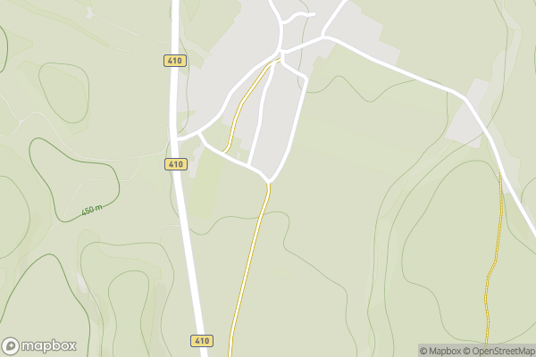 static Mapbox map