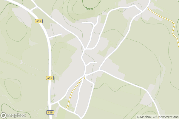 static Mapbox map