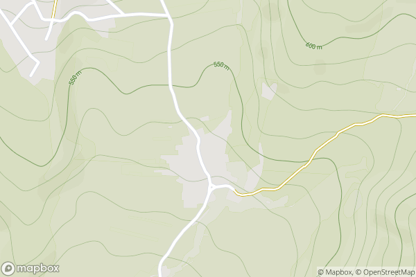 static Mapbox map