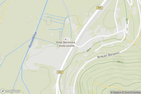 static Mapbox map