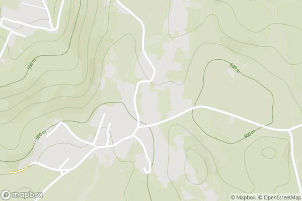 static Mapbox map