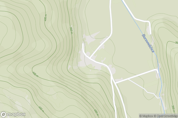 static Mapbox map