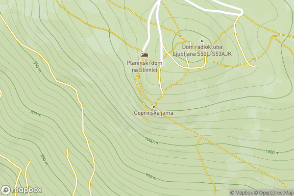 static Mapbox map
