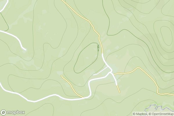 static Mapbox map