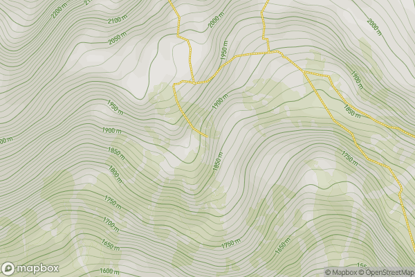 static Mapbox map