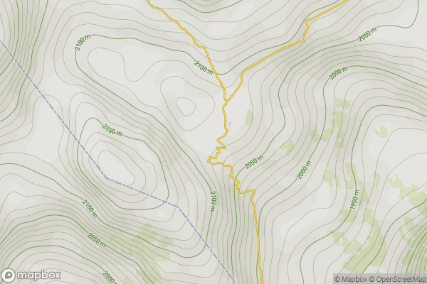 static Mapbox map
