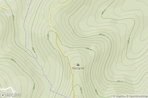 static Mapbox map