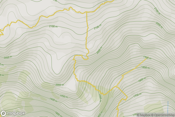 static Mapbox map