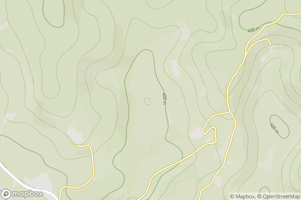 static Mapbox map