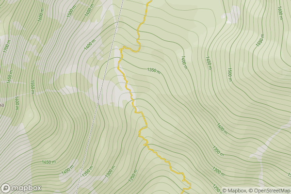 static Mapbox map