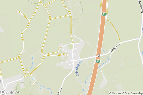 static Mapbox map
