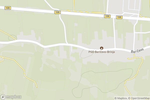 static Mapbox map