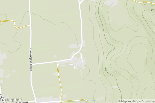 static Mapbox map