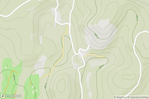 static Mapbox map