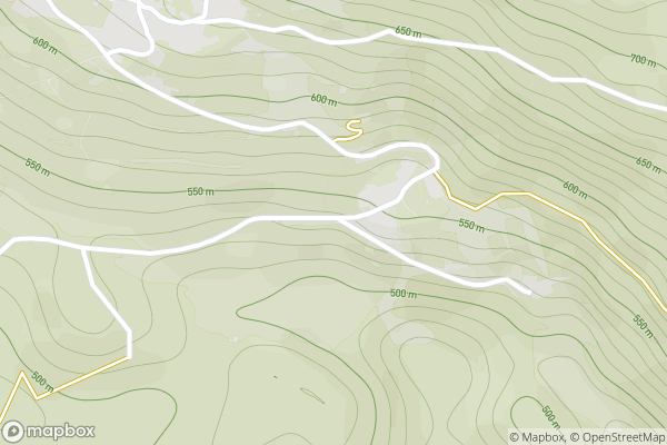 static Mapbox map
