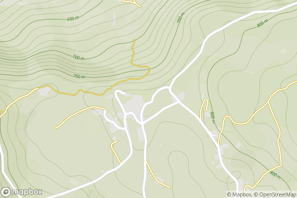 static Mapbox map