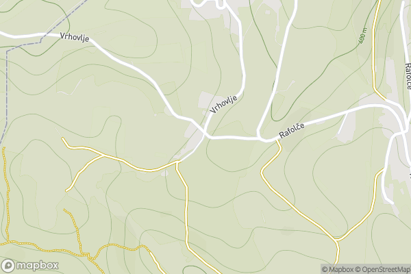 static Mapbox map