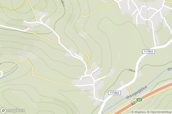 static Mapbox map